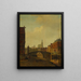 Vue imaginaire van Arnhem - George Andries Roth — ingelijst kunstwerk aan de muur