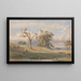 Oud Brits Kamp Schilderij in het Bulstrode Park - George Arthur Fripp — ingelijst kunstwerk aan de muur