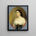 Mme William Loring Andrews - George Augustus Baker Jr — ingelijst kunstwerk aan de muur