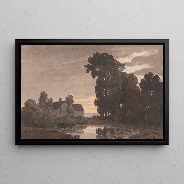 George Barret Jr - The Pool at Evening.webp