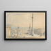 A proposed plan for Trafalgar Square - George Belton Moore — framed artwork on a wall