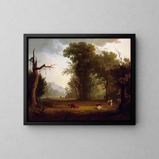 George Caleb Bingham - Landscape with Cattle.webp