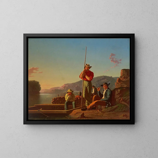 George Caleb Bingham - The WoodBoat.webp