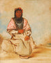 Een Seminole-vrouw - George Catlin — weergave van het kunstwerk