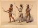 Spelers met bal - George Catlin — weergave van het kunstwerk
