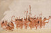 Dans van de Braves Ojibwa - George Catlin — weergave van het kunstwerk