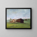 Jacht op buffels, één enkele dood - George Catlin — ingelijst kunstwerk aan de muur