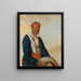 Cl-Lee, leider van de bende - George Catlin — ingelijst kunstwerk aan de muur
