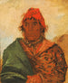 Ee-Mat-L King Phillip Tweede chef - George Catlin — weergave van het kunstwerk