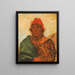Ee-Mat-L King Phillip Tweede chef - George Catlin — ingelijst kunstwerk aan de muur