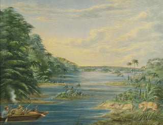 George Catlin - Leopard Hunting in Brazil.webp