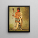 Naugh-high-hee-kaw Die de hout vocht - George Catlin — ingelijst kunstwerk aan de muur