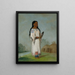 Seet-S-Be-A Midday Sun une jolie fille - George Catlin — ingelijst kunstwerk aan de muur