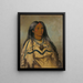 Sha-K-Ka Mint een mooi meisje - George Catlin — ingelijst kunstwerk aan de muur