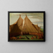 van het Sioux-hondendiner - George Catlin — ingelijst kunstwerk aan de muur