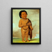Tcha-As-Ka-Ding Kleinzoon van Buffalo Bulls Back Fat - George Catlin — ingelijst kunstwerk aan de muur
