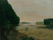 van een schilderij met uitzicht op de alluviale oevers van de Missouri op 600 mijl stroomopwaarts van Saint-Louis - George Catlin — weergave van het kunstwerk