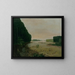 van een schilderij met uitzicht op de alluviale oevers van de Missouri op 600 mijl stroomopwaarts van Saint-Louis - George Catlin — ingelijst kunstwerk aan de muur