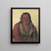 Wahpeshsee Moeder van de Leider - George Catlin — ingelijst kunstwerk aan de muur