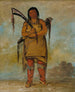 WhChees un Brave - George Catlin — weergave van het kunstwerk