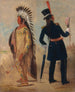 WiJnJon Pigeons Egg Head La lumière allant en terugkerend van Washington - George Catlin — weergave van het kunstwerk