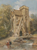Een kloostermolen - George Cattermole — weergave van het kunstwerk