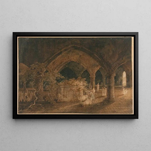 George Chinnery - An Indian Tomb.webp