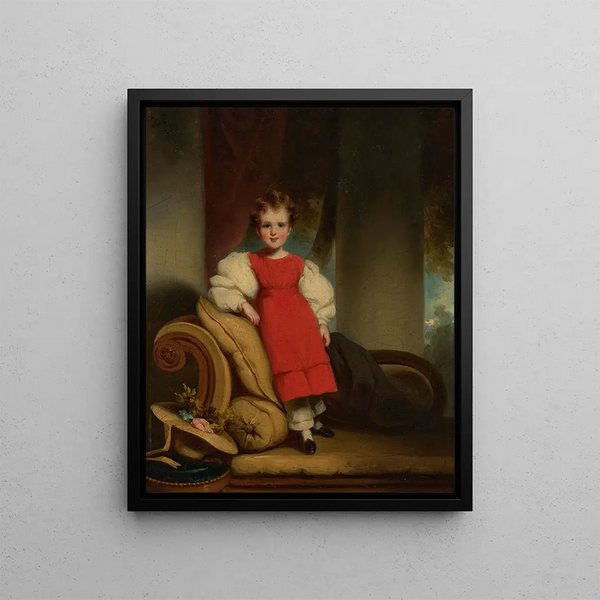 George Chinnery - Portrait of a young girl traditionally identified as Miss Marchbanks of Bushey.webp