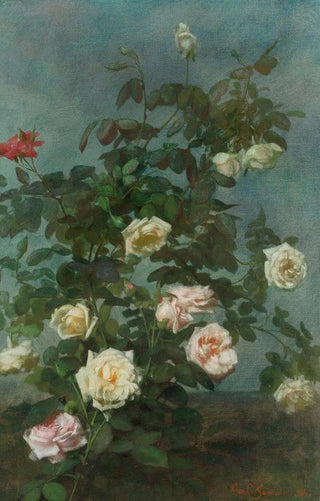 George Cochran Lambdin - Spray of Roses.webp