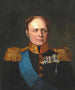 Portret van tsaar Alexander I van Rusland - In de stijl van George Dawe — weergave van het kunstwerk