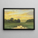 West Rock gezien vanaf West River - George Edward Candee — ingelijst kunstwerk aan de muur