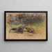 Grijze haan uit de jungle - George Edward Lodge — ingelijst kunstwerk aan de muur