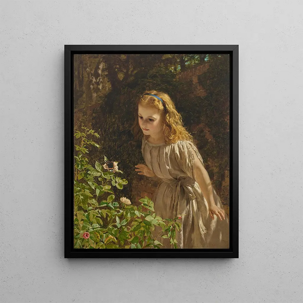 George Elgar Hicks - The Butterfly.webp
