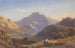 Snowdon vanaf Llyn Nantlle, Noord-Wales - George Fennell Robson — weergave van het kunstwerk