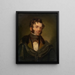portret van William Smith O'Brien 1803-1864 jonge Ier - George Francis Mulvany — ingelijst kunstwerk aan de muur
