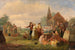 De weeskinderen van het dorp - George Francis Mulvany — weergave van het kunstwerk