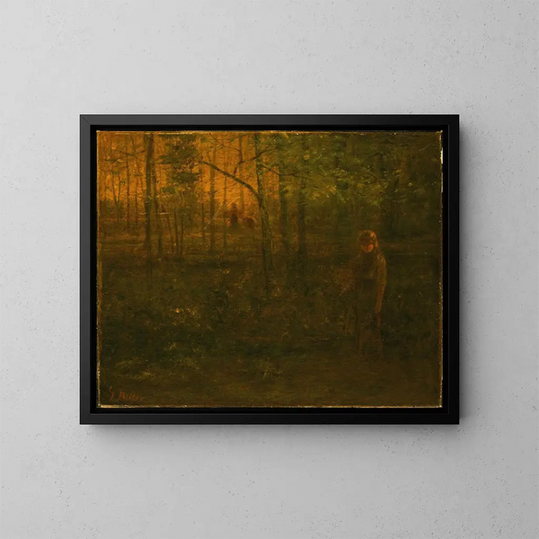 Twilight - George Fuller — framed artwork on a wall