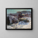 Schaduwende glinsterende bomen - George Gardner Symons — ingelijst kunstwerk aan de muur