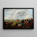 De eerste hindernisrace in Zuid-Australië 25 september 1846 - George Hamilton — ingelijst kunstwerk aan de muur