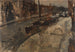 Prinsengracht nabij Lauriergracht Amsterdam - George Hendrik Breitner — weergave van het kunstwerk