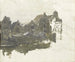 van Entrepôts sur les Teertuinen à Prinseneiland, Amsterdam - George Hendrik Breitner — weergave van het kunstwerk