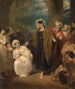 De deugd van het geloof - George Henry Harlow — weergave van het kunstwerk