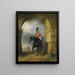 portret van een officier van de Dragoon Guards - George Henry Laporte — ingelijst kunstwerk aan de muur