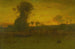 na zonsondergang in Montclair, New Jersey - George Inness — weergave van het kunstwerk