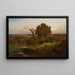 Herfst nabij Marshfield - George Inness — ingelijst kunstwerk aan de muur