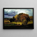 Eiken van de herfst - George Inness — ingelijst kunstwerk aan de muur