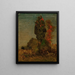 Herfstbomen - George Inness — ingelijst kunstwerk aan de muur