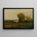 Dicht bij de oude aquaduct, Campagna, Italië - George Inness — ingelijst kunstwerk aan de muur
