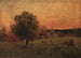 Koeien in een veld - George Inness — weergave van het kunstwerk