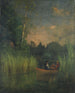 Schemering in de rietvelden - George Inness — weergave van het kunstwerk